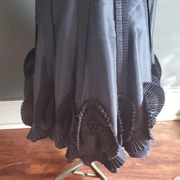 Etoile Blue Strapless Sweetheart Fit and Flare Dress Size 6 - Picture 6 of 17